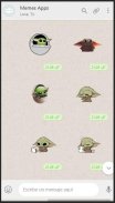 😜 Mucho Texto Stickers : Mucho Yoda WastickerApps screenshot 1