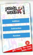 Panda Math King screenshot 0