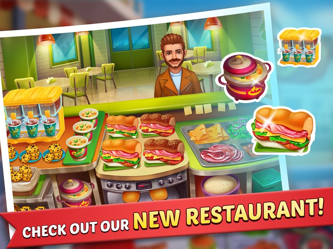 Kitchen Craze: Jogos de Cozinhar e Jogos de Comida APK (Download Grátis) -  Android Jogo