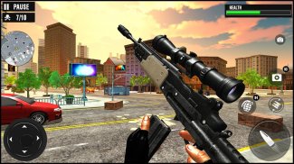 Sniper 3D 2020: sniper shooting - gun simulator screenshot 1