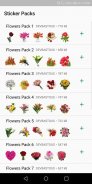 Flowers Stickers (WAStickerApps) screenshot 0