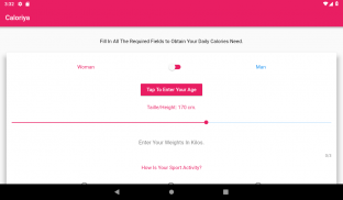 Caloriya - Calculate your daily calorie needs screenshot 20