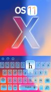 New Keyboard Theme for Phone X screenshot 0