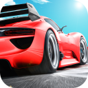 Speed Car Racing in Traffic Icon
