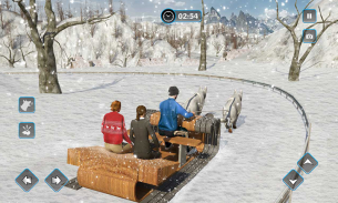 Snow Dog Sledding Transport Games: Winter Sports screenshot 9