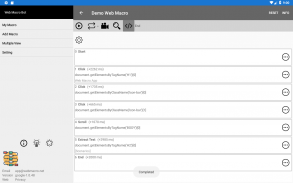 Web Macro Bot (record+replay) screenshot 6