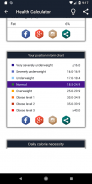 BMI Calculator - BMR Weight Health Calculator screenshot 5