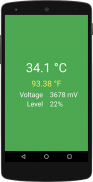 Device Battery Temperature screenshot 1