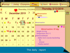 Menstrual Cycle Calendar PRO screenshot 8