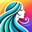 Hair Care Routine 360 Icon