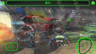 Monster Truck Stunts, Race and Crush Cars screenshot 1