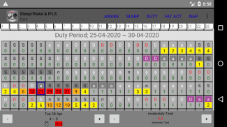 Fatigue Predictor Pro screenshot 0