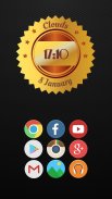 Golden Clocks - Zooper Widget screenshot 7