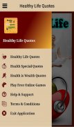 Healthy Life Quotes screenshot 10