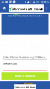MICROVIS MFB MOBILE APP screenshot 2