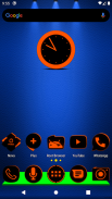 Flat Black and Orange Icon Pack Free screenshot 23