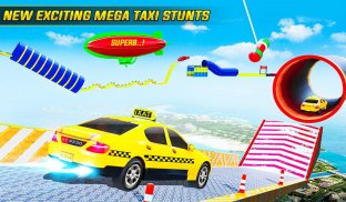 Taxi Car Mega Ramp Stunt: GT Car Racing Stunt Game screenshot 2