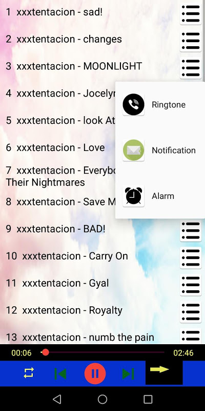 Enjoy The Latest Songs From Xxxtentacion 1 0 Download Android Apk Aptoide - xxtentacion sad roblox id clean