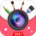 Photo Editor & Collage Maker - Sweet Selfie Camera Icon