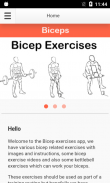 Bicep Exercises screenshot 0