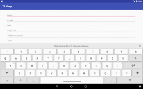 Turkish Keyboard screenshot 0