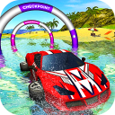 Floating Water Surfer Car Driv Icon