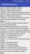 Tally 9 Shortcuts screenshot 2