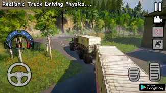 US Truck Simulator Offroad Sim screenshot 1