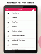 Accupressure Yoga Point Tips screenshot 13