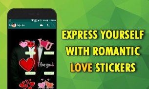Romantic Love Stickers WAStickerApps screenshot 4