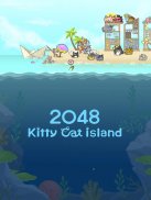 2048 Kitty Cat Island screenshot 11