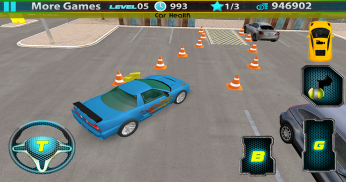 3D Car chỉnh Vườn Sim screenshot 1