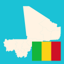 Puzzle Quiz Map 2020 - Mali - Regions , Cercles ..
