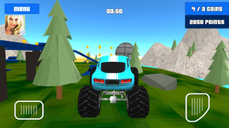 Baby Monster Truck Hot Racing screenshot 5