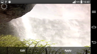 Waterfall Sound Live Wallpaper screenshot 10