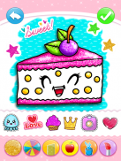 Cupcake para colorear para niños screenshot 6