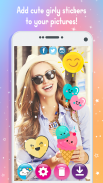 Cute Kawaii Stickers – Photo Editor screenshot 6