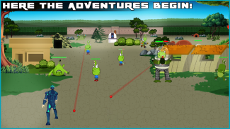 Shooting Game Fun 2D Enemy Wars screenshot 3