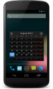 Simple Calendar Widget screenshot 1