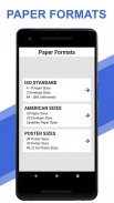 Paper Formats: ISO & American screenshot 3