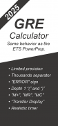 GRE Math Calculator 2025 screenshot 1