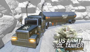 Military Oil Tanker Truck Game screenshot 2