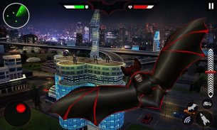 Flying Superhero Robot Transform Bike City Rescue screenshot 2