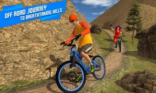 BMX Offroad Bicycle rider Superhero stunts racing screenshot 4