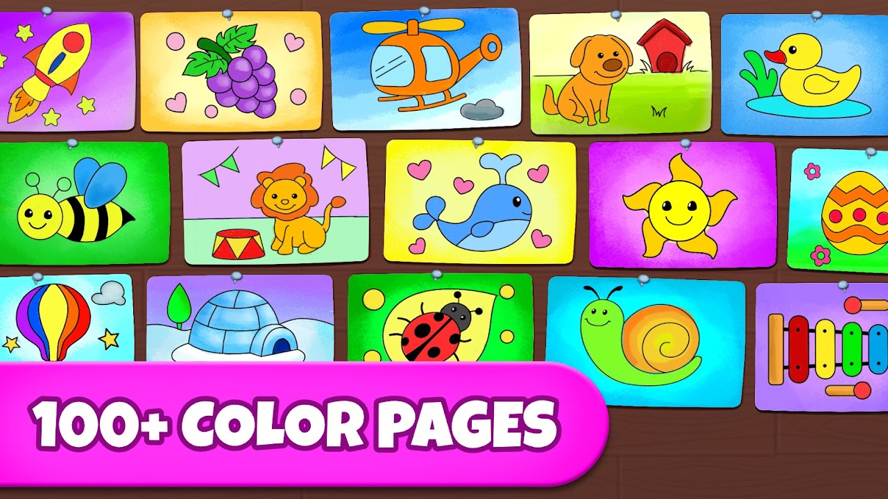 Jogos de colorir diversão em cores ASMR versão móvel andróide iOS