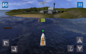 Fast Polizei Powerboat Parking screenshot 3