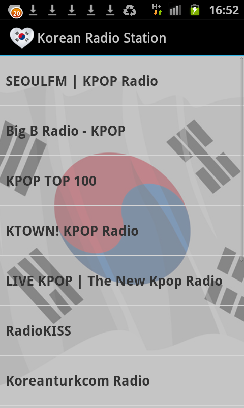 Top Free Korean Radio Stations 1 0 Telecharger Apk Android Aptoide