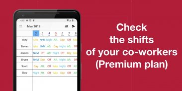 Shift Work Calendar screenshot 2