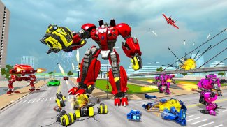 Spider Robot Game: Space Robot Transform Wars screenshot 2