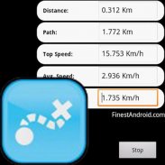 Quick GPS distance meter free screenshot 5